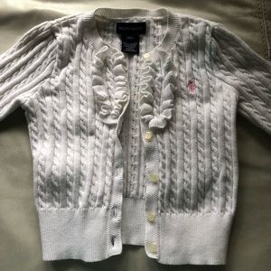 Ralph Lauren white sweater